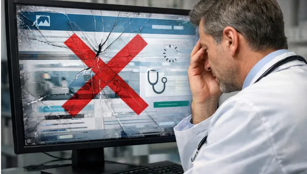 Erros comuns em sites de clínicas médicas que prejudicam conversão